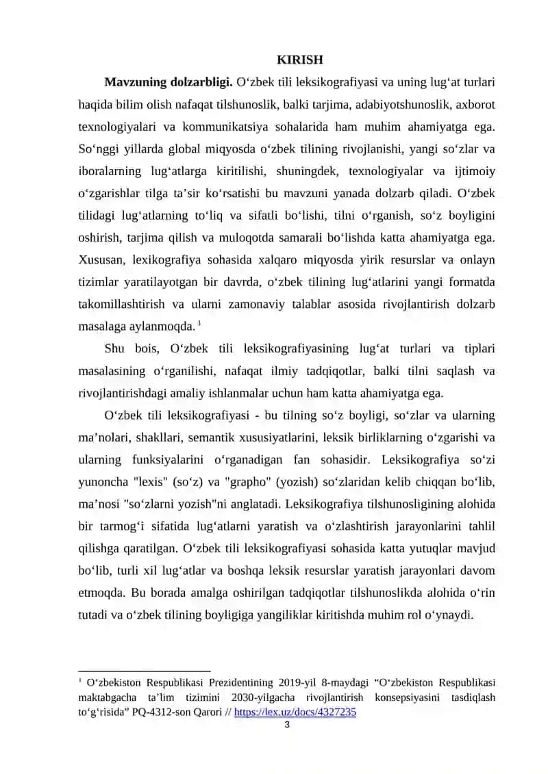 O'zbek tili leksikasining tarixiy taraqqiyoti 3