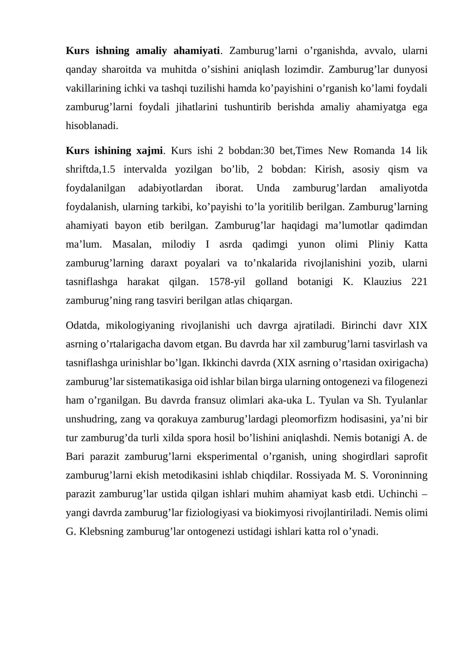 O’simliklarda o’suvchi qalpoqchali va po’kak zamburug’larini yig’ish va aniqlash 3