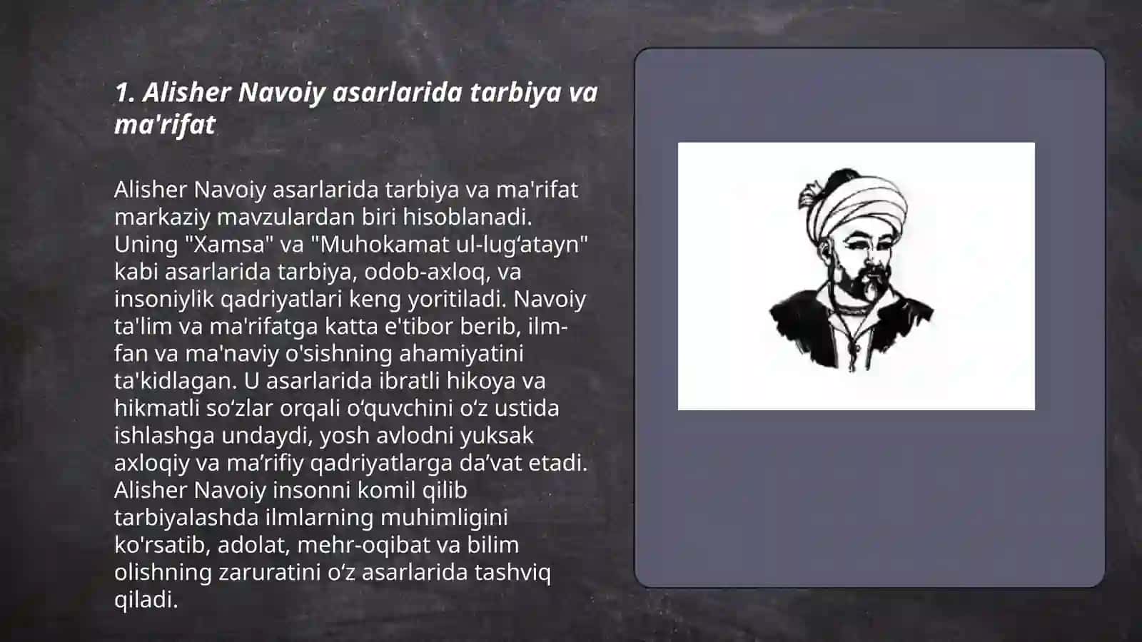 Alisher Navoiy asarlarining didaktik ahamiyati 3