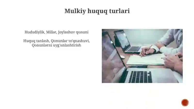 Xalqaro xususiy huquqda Ashyoviy huquqlar 3