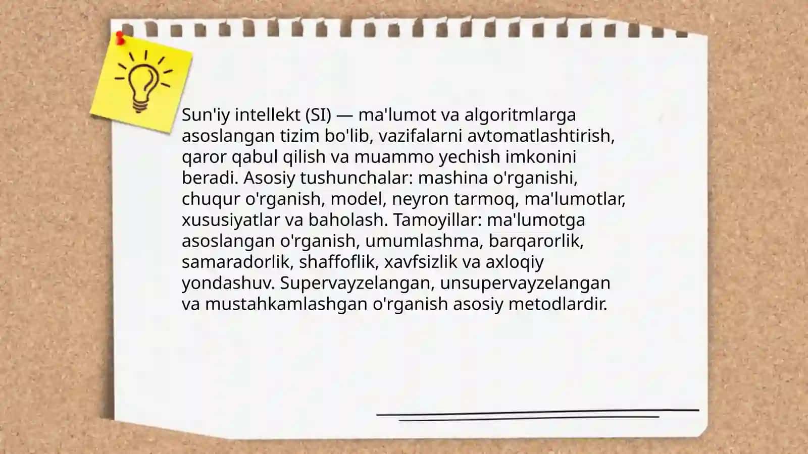 Suni‘y intellekt texnologiyalarining asosiy tamoyillari by Muhammadaziz Akramov 3