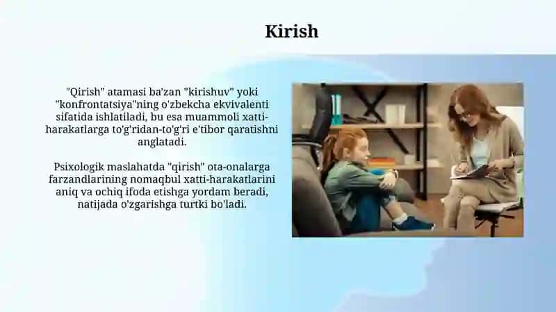 Ota-ona va Farzand Munosabatlarida Psixologik Maslahat Berish 3