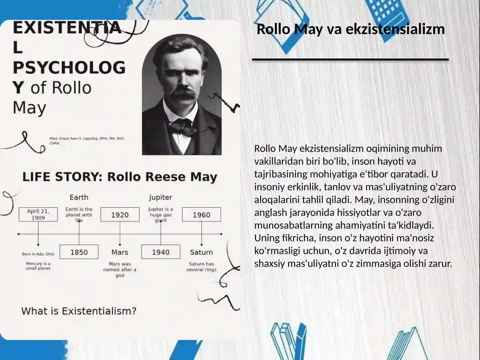 Rollo May va ekzistensializm 3