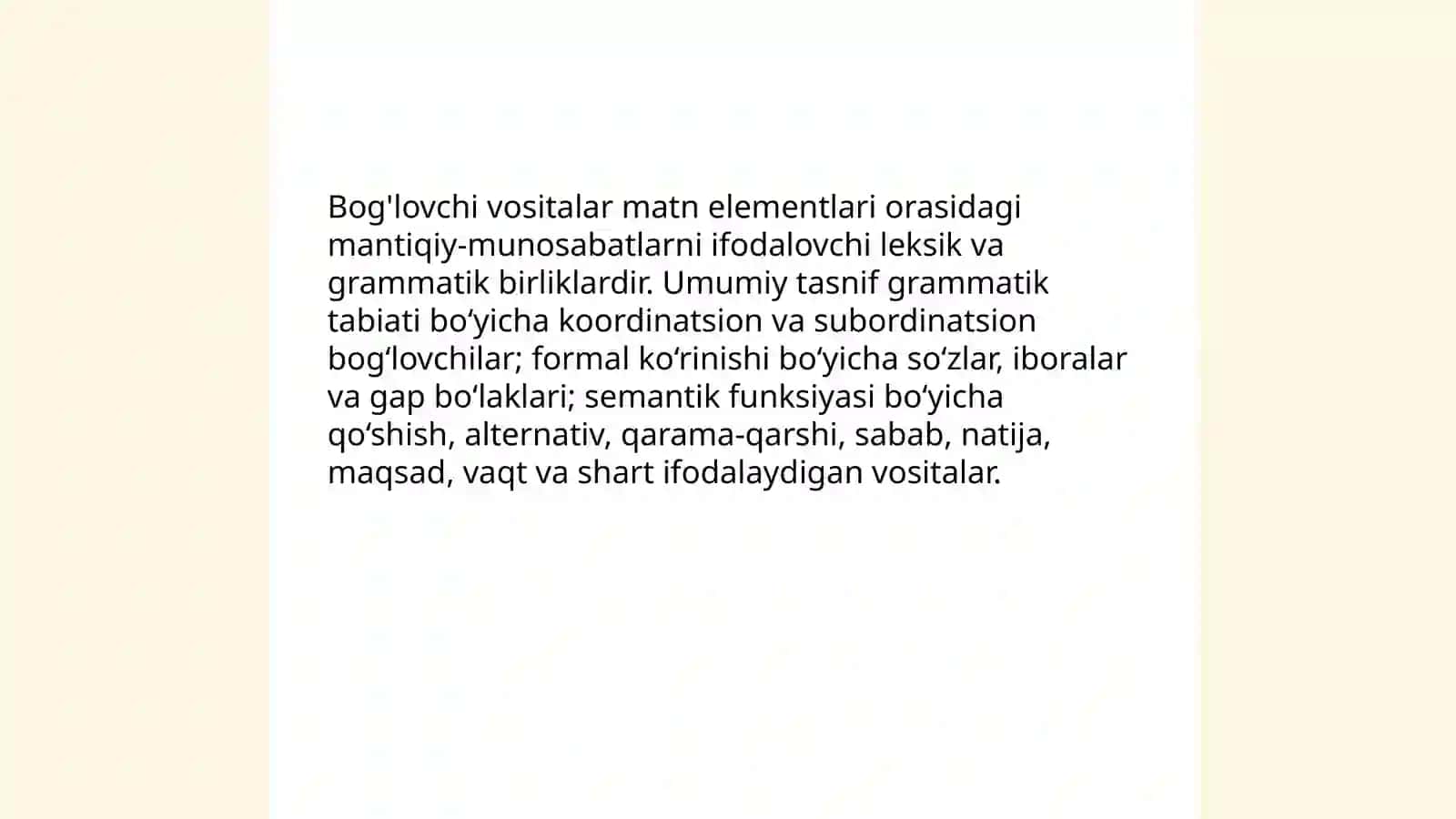 Bog'lovchi vositalar 3