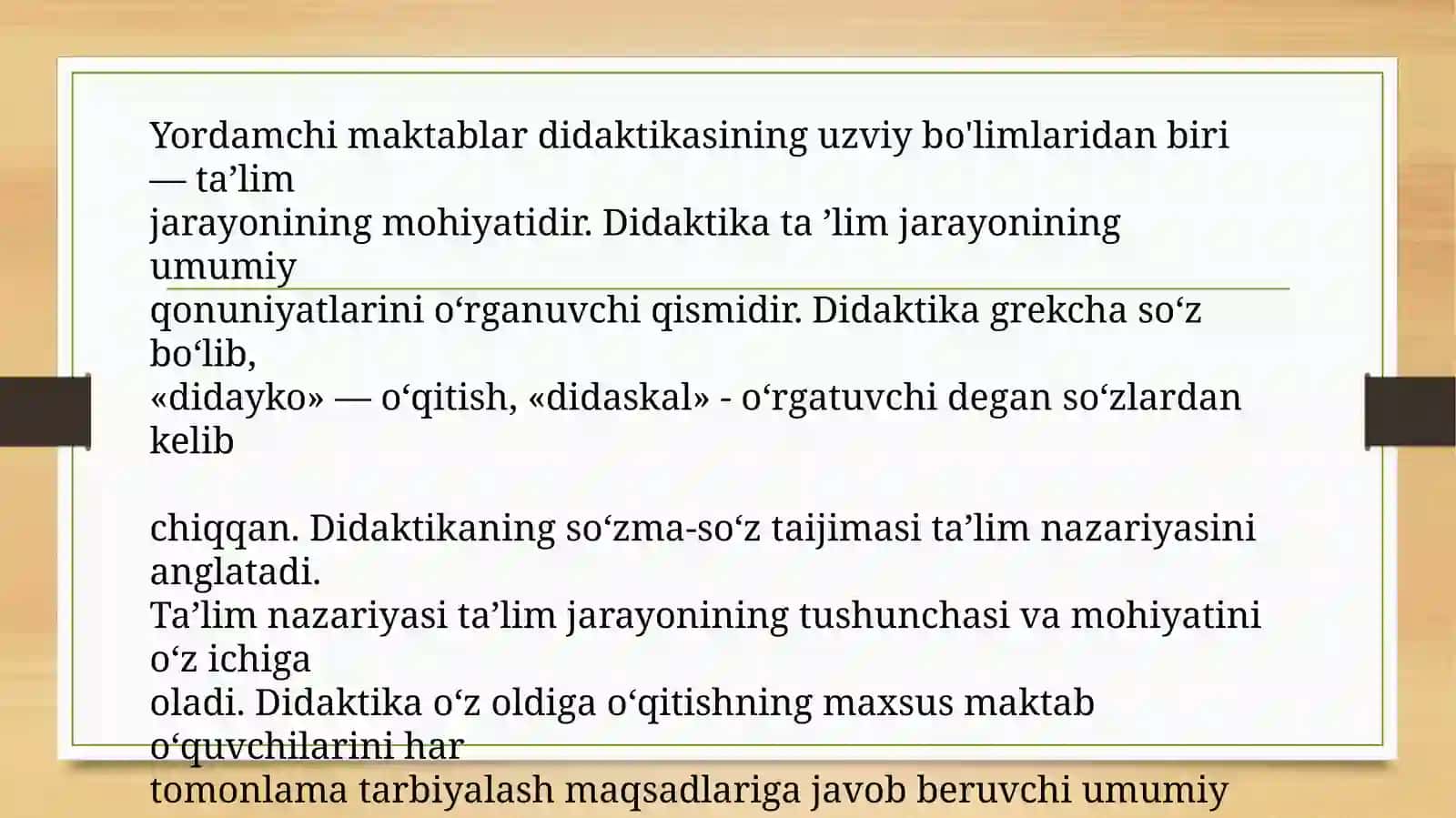 Gaptuzishga o’rgatishda qo’llaniladigan mashqlar uchun didaktik materiallar tayyorlash 3