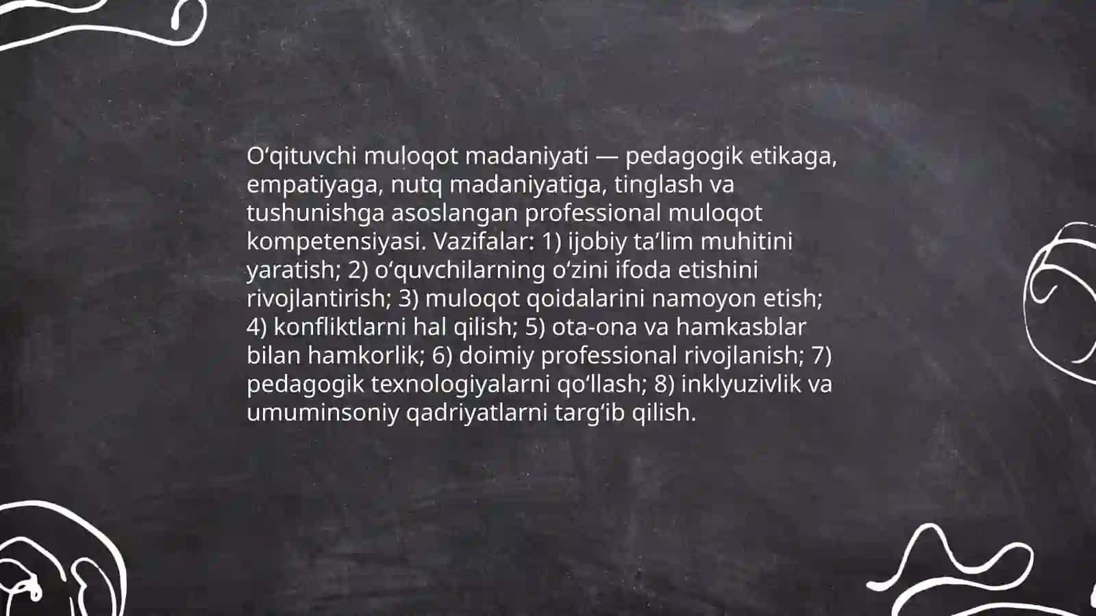 Oʻqituvchi faoliyatida muloqot madaniyati 3