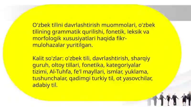 O`zbek tili tarixini davrlashtirishga oid turkologiyadagi qarashlar 3