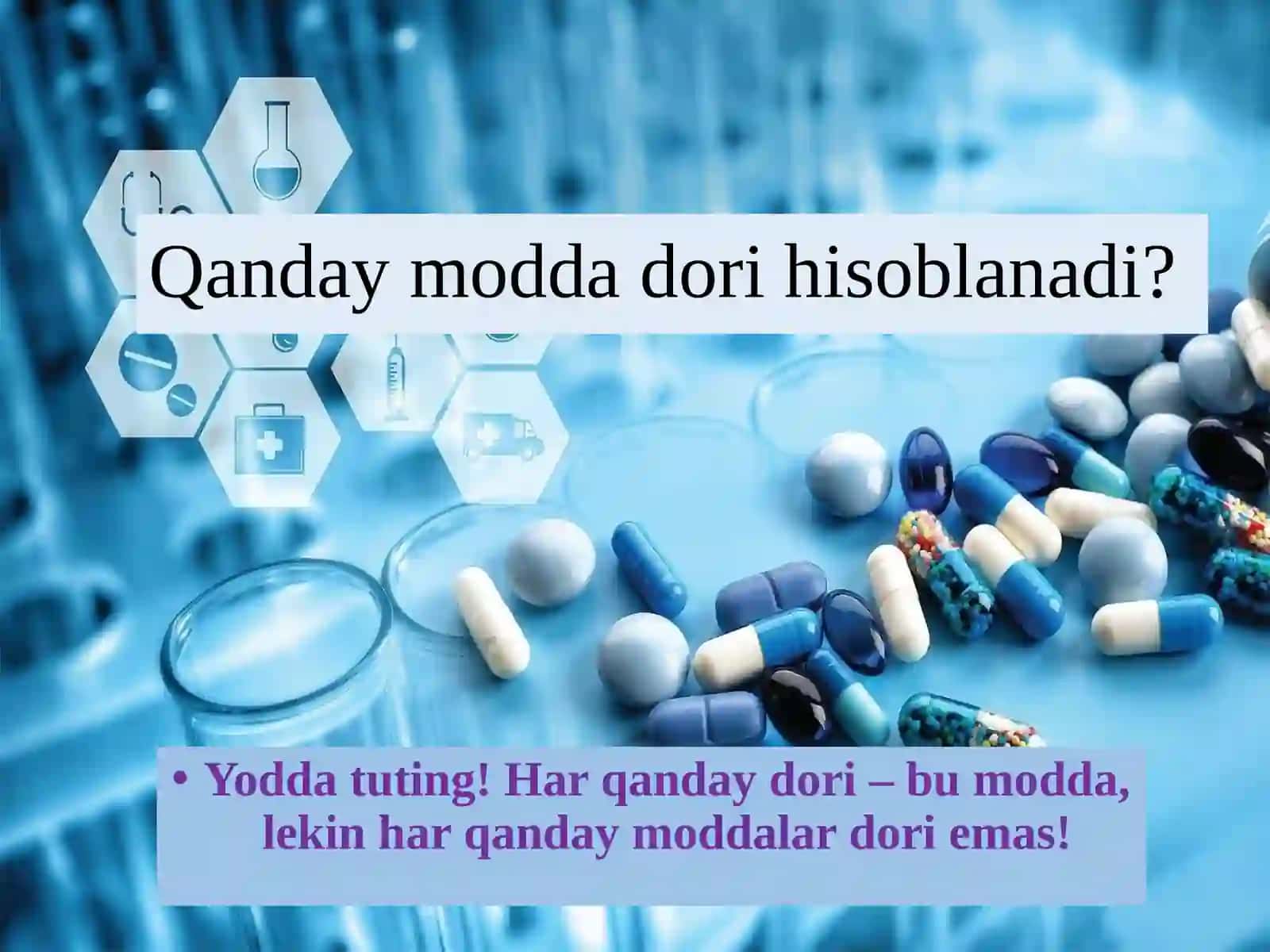 Psixofaol moddalar isteʼmoli profilaktikasi boʻyicha mutaxassislar uchun fiziologiya va farmakologiya 3