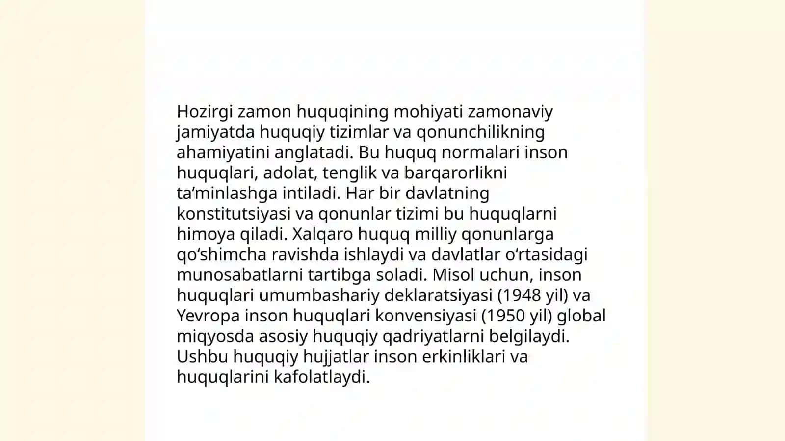 Hozirgi zamon huquqi va uni tushinish yuzasidan turli yondashuvlar 3