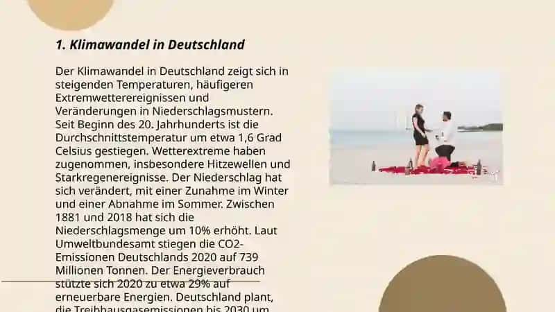 Klimawandel in Deutschland 3