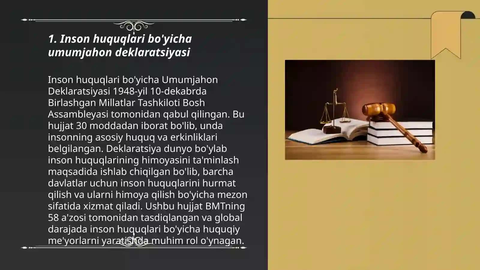 Inson huquqlari bo'yicha umumjahon deklaratsiyasi 3