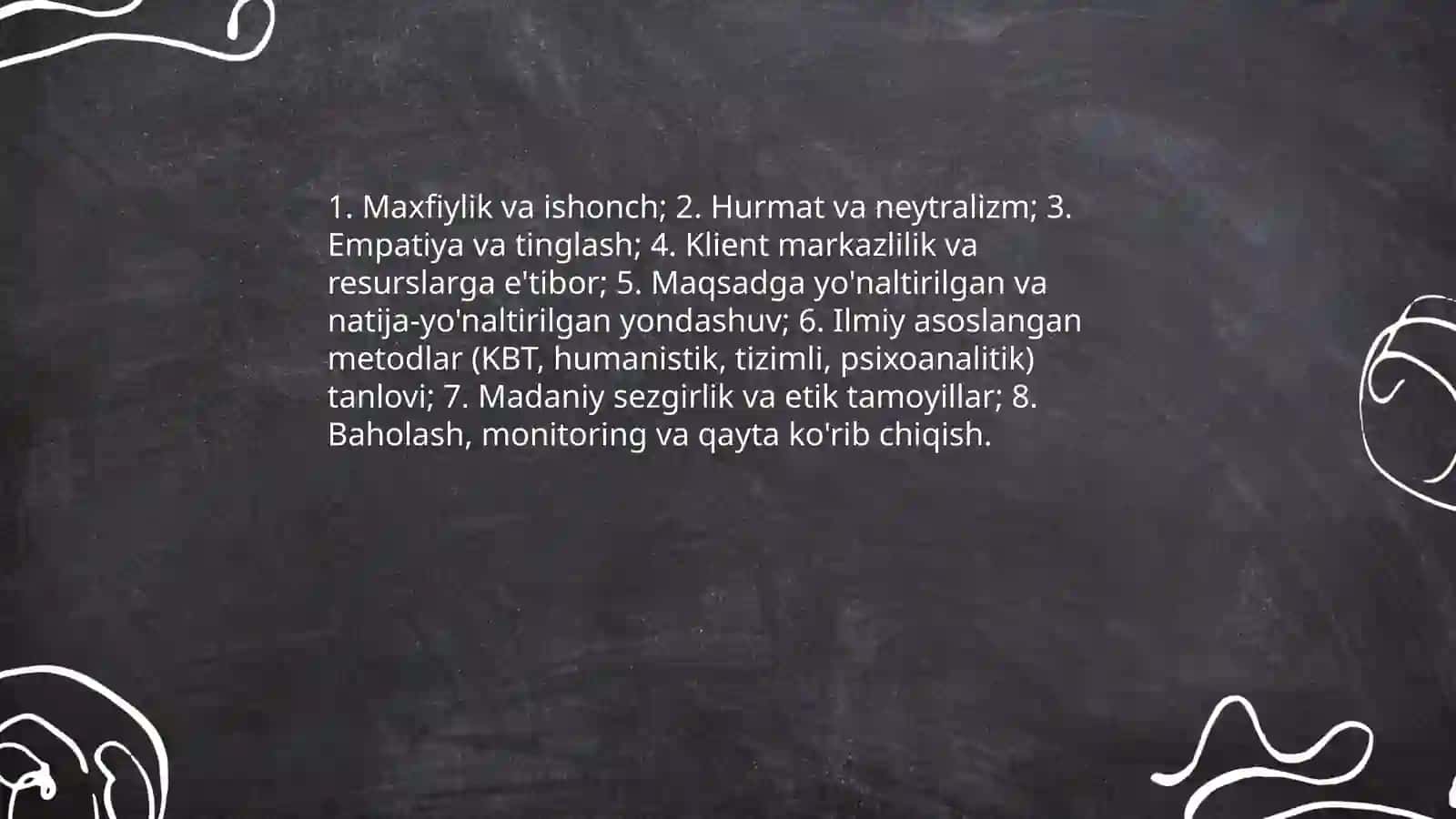 Psixologik maslahat berish ko'nikmalarini shakilantirish 3