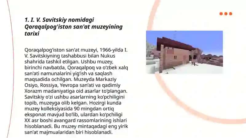 Qoraqalpog'iston san'at muzeyi 3