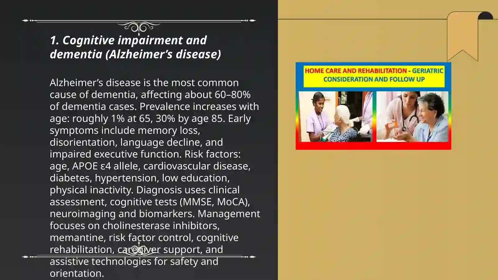 Investigate Common Geriatric Health Problems and Aids 3