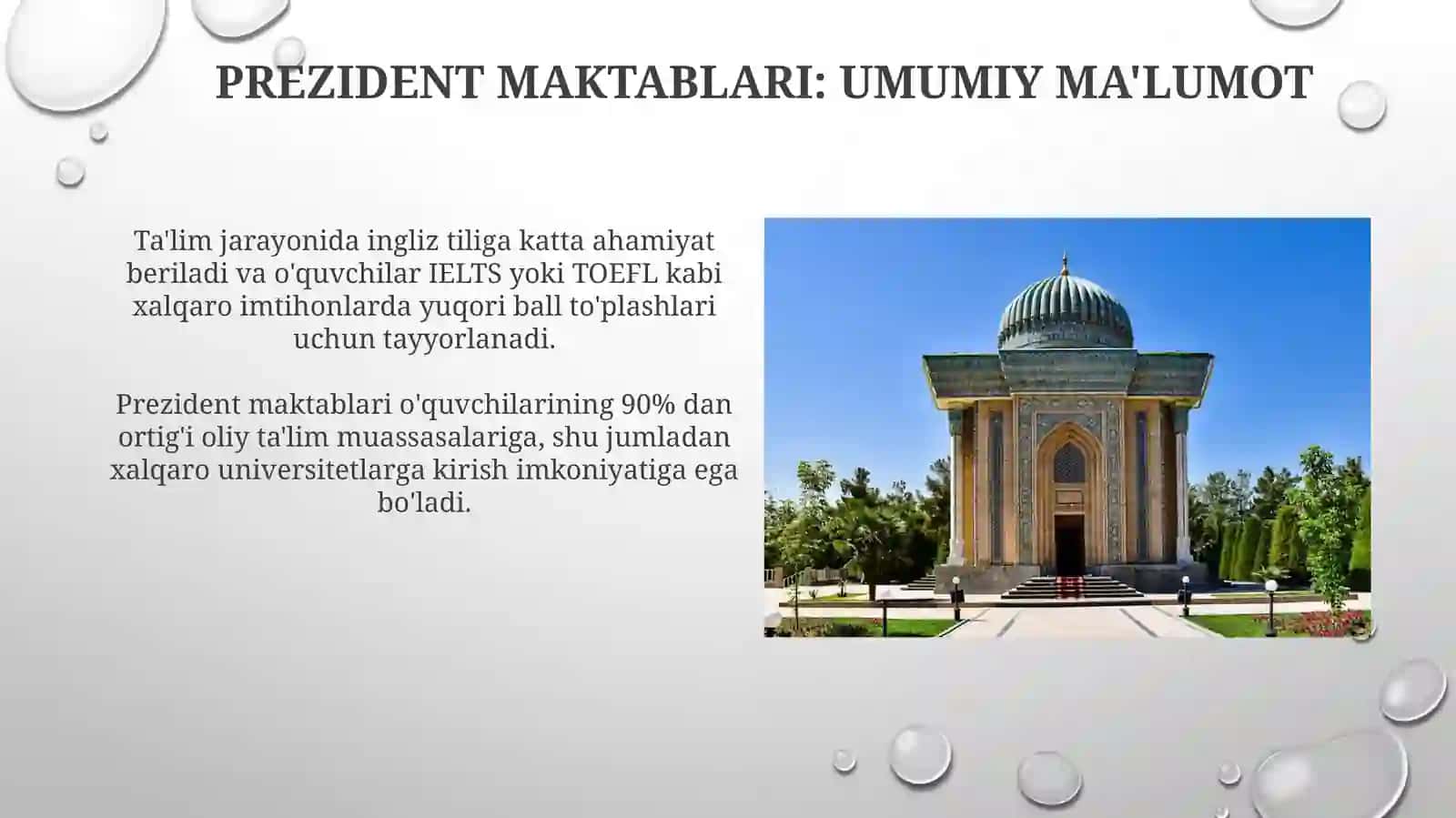 Prezident Maktablarining Taʼlim Dasturi va Imkoniyatlari 3