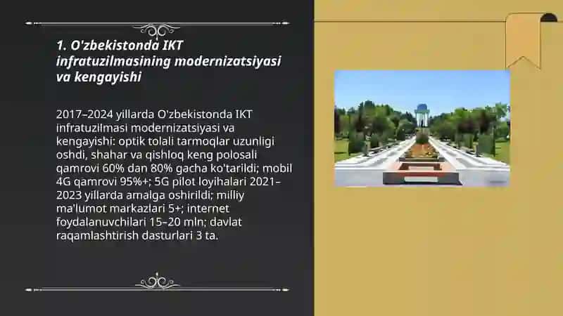 O'zbekistonda IKTnıǹ rawajlanıwı 3