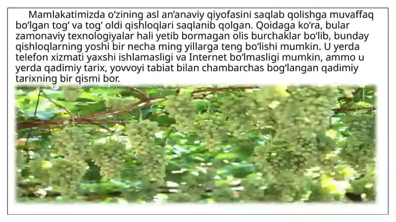 O‘zbekistonda ekologik agroturizm imkoniyatlari 3