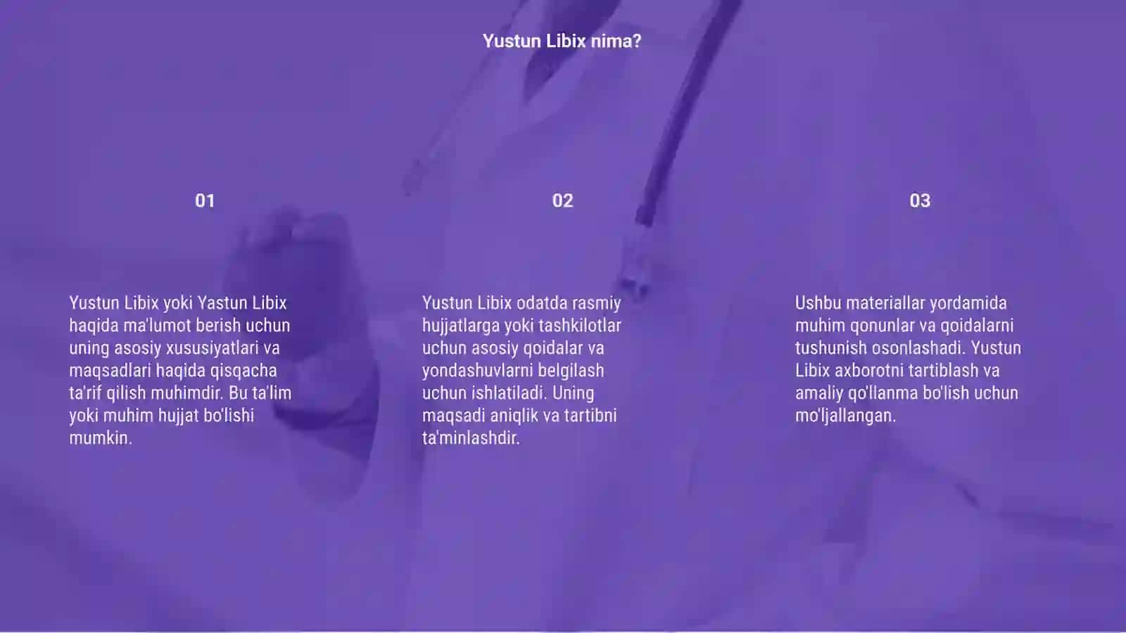 Yustun Libix 3