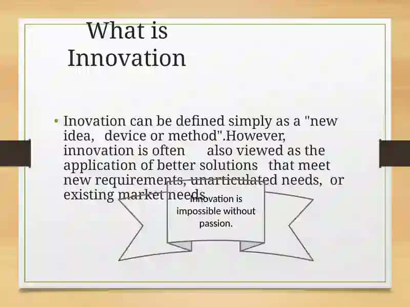 Innovatsion and innovation 3