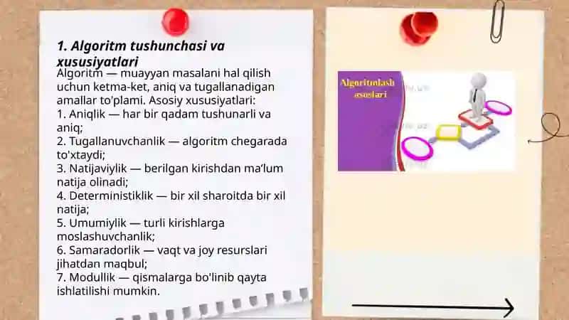 Algoritmlash asoslari 3