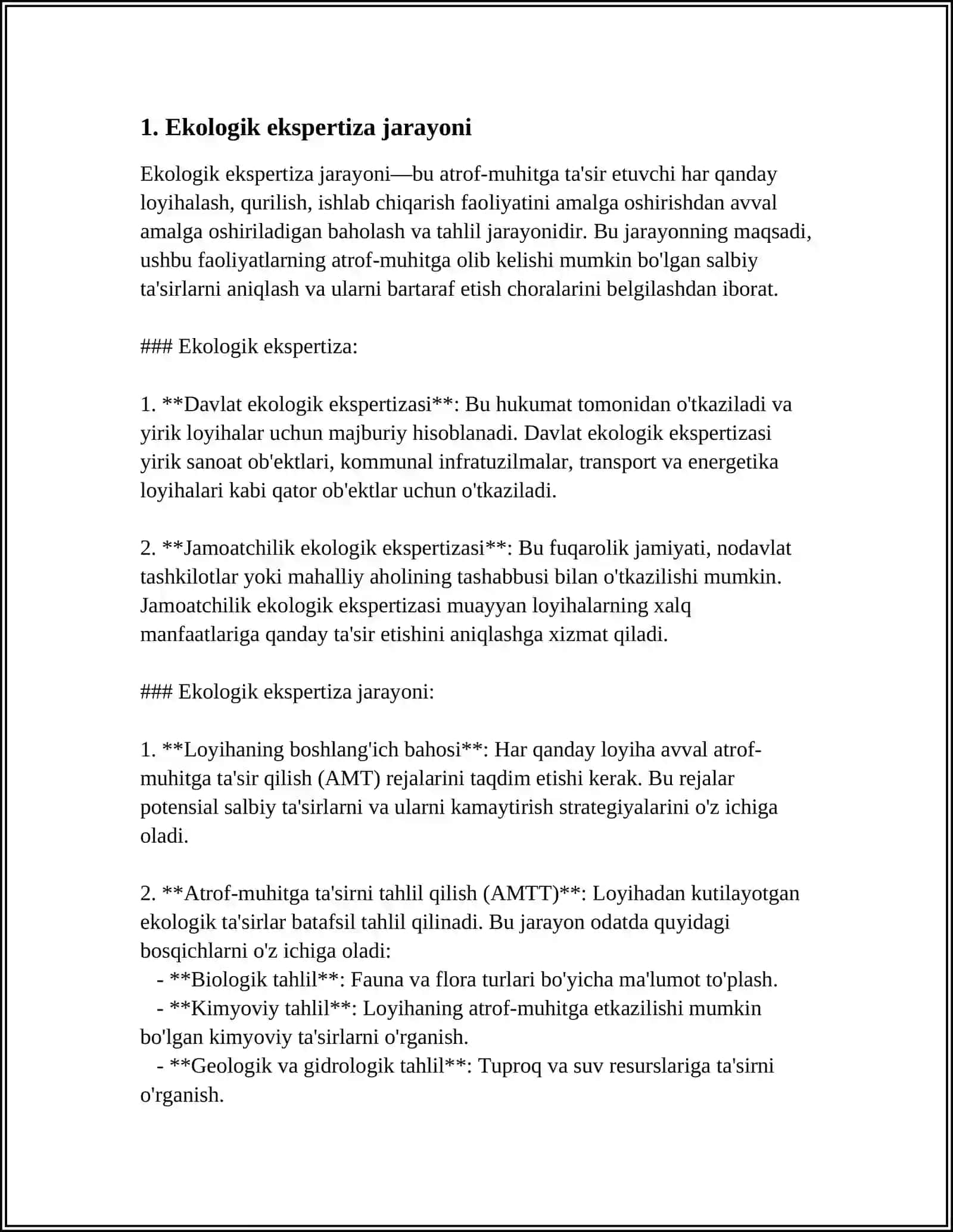 EKOLOGIK EKSPERTIZA 3