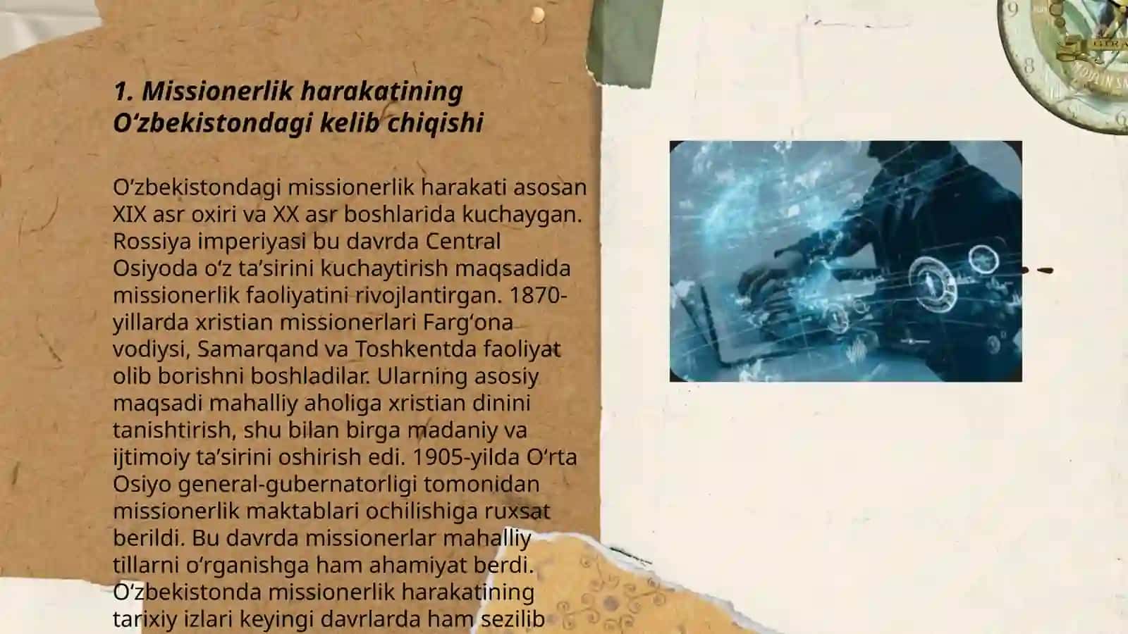 Missionerlik harakati Oʻzbekistonda 3