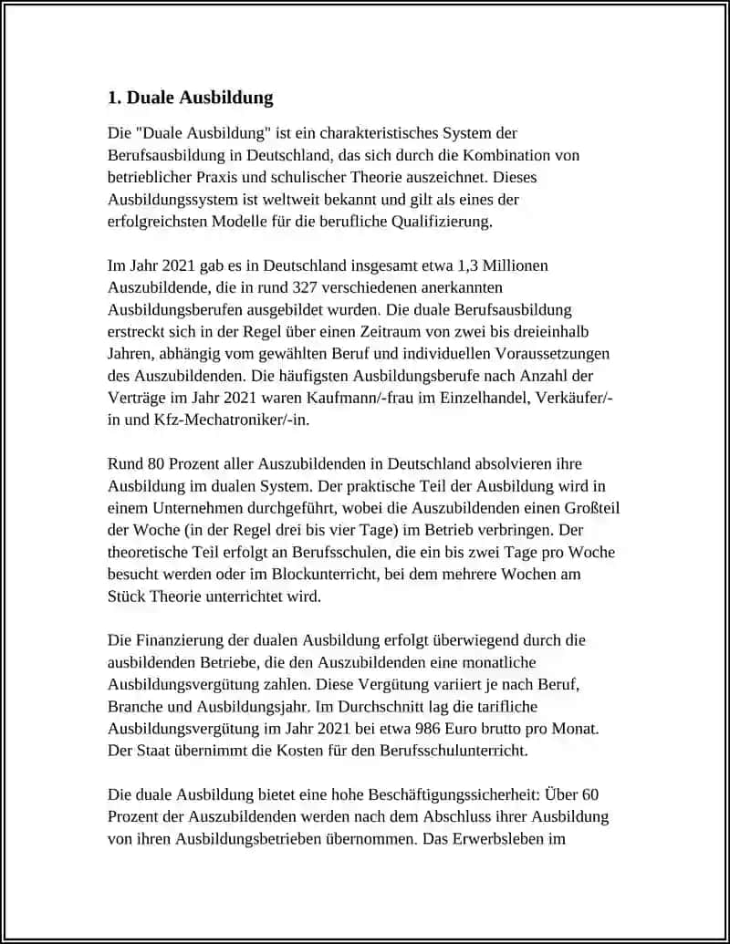 Duale Ausbildung 3