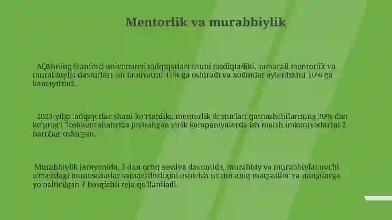 Mentorlik va murabbiylik 3