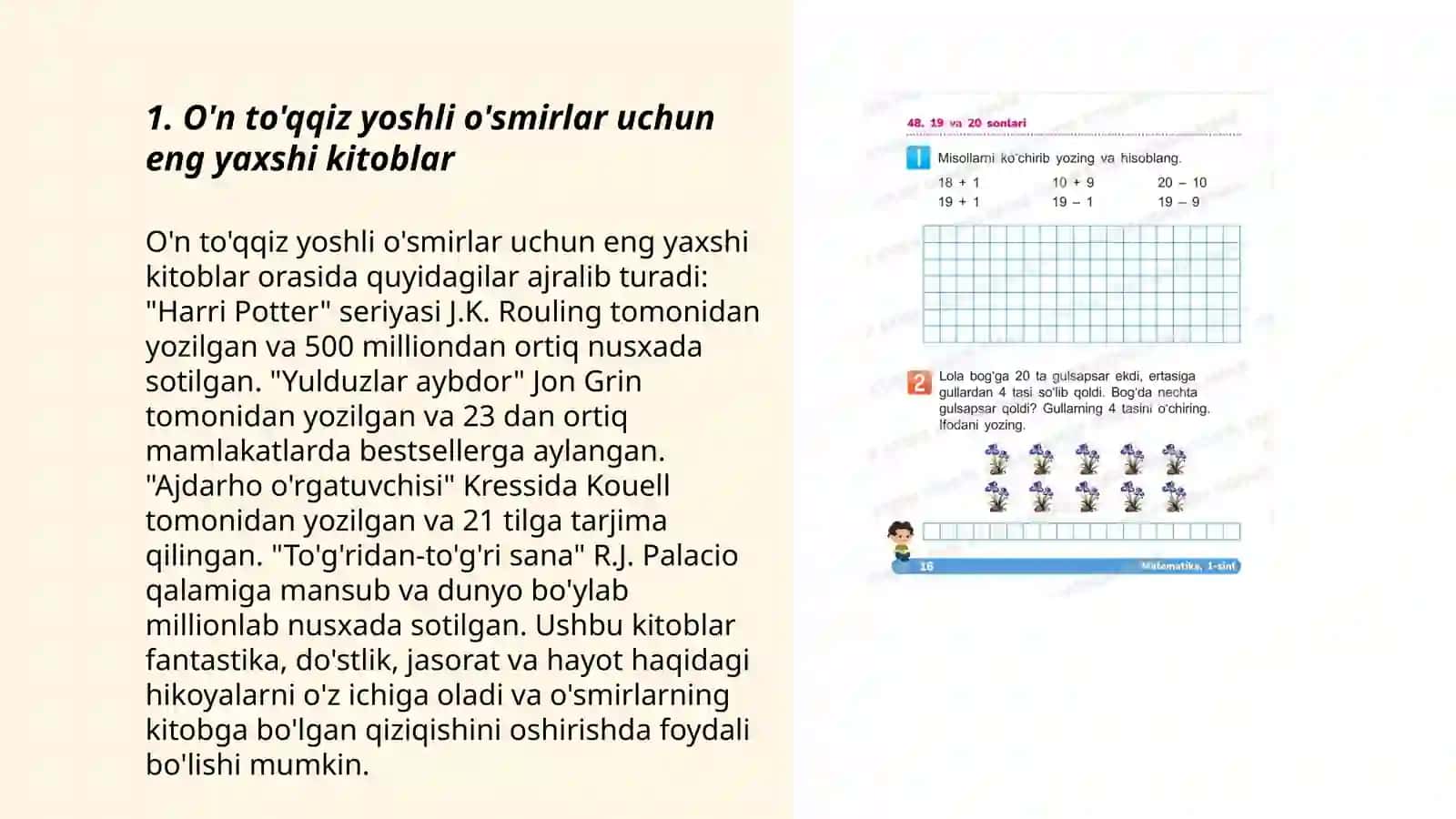 O'n to'qqiz yoshli o'smirlar uchun eng yaxshi kitoblar 3