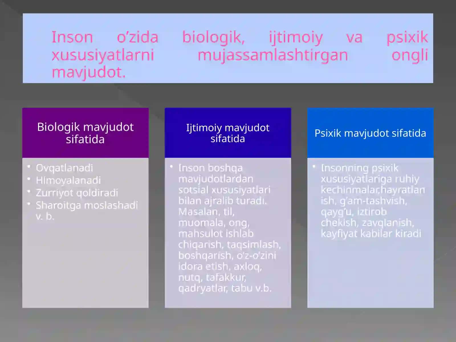 10-Маvzu: Inson falsafasi (Falsafiy antropologiya) 3