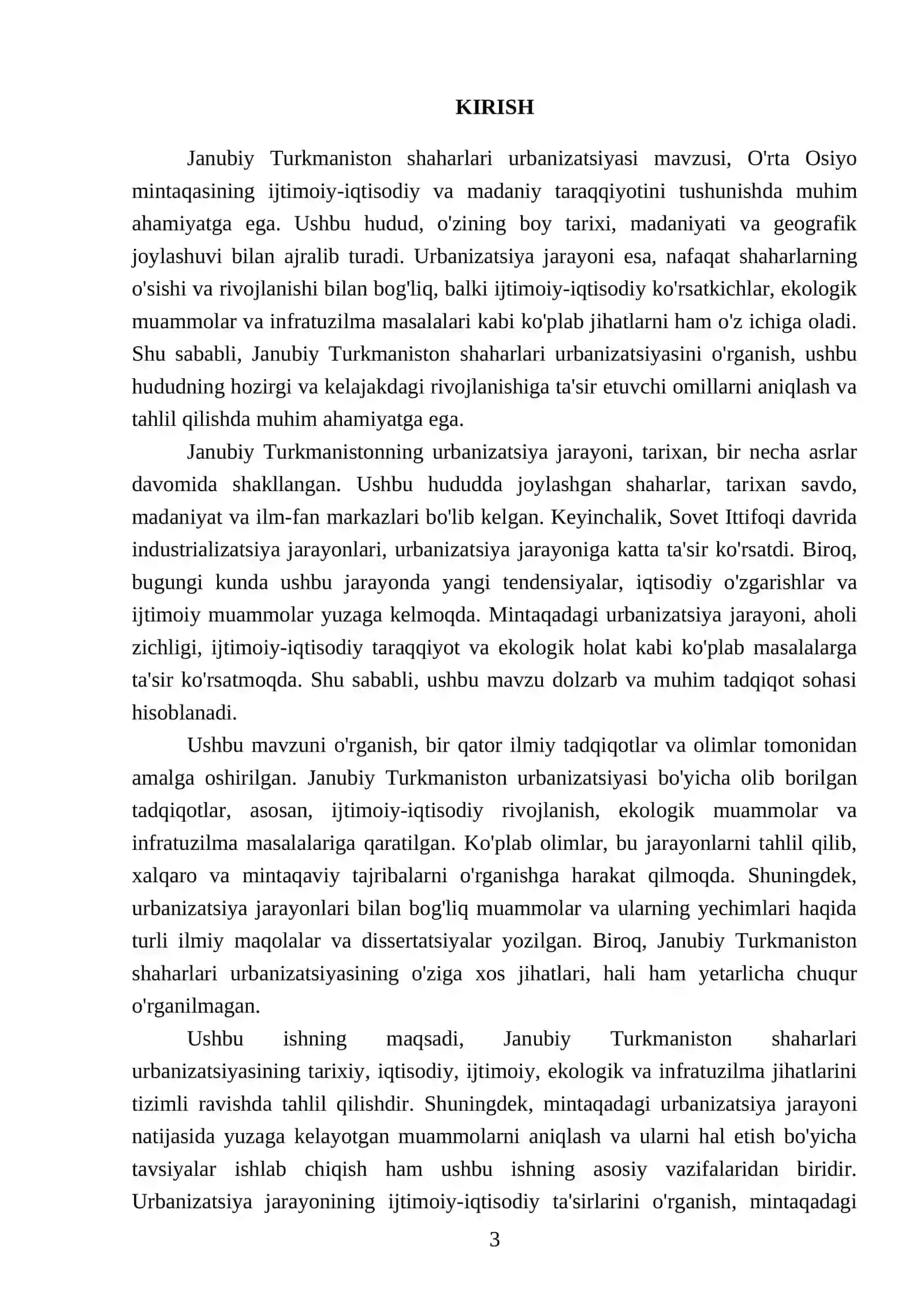 Janubiy Turkmaniston shaharlari urbanizatsiyasi 3