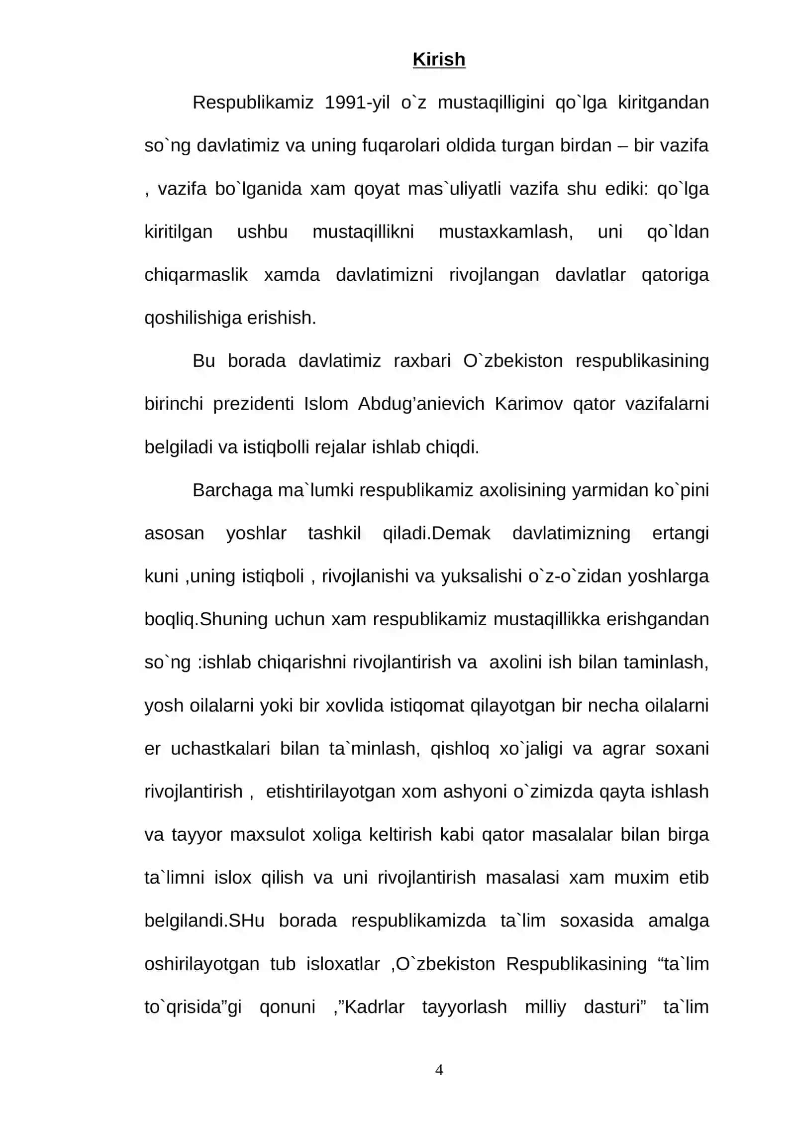 Kompyuter injiniring operatsion tizimlari REFERAT 3