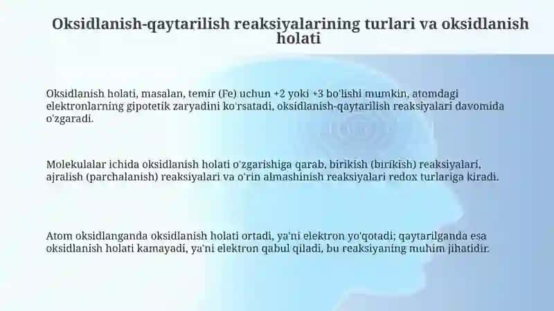 Oksidlanish-qaytarilishreaksiyalar 3