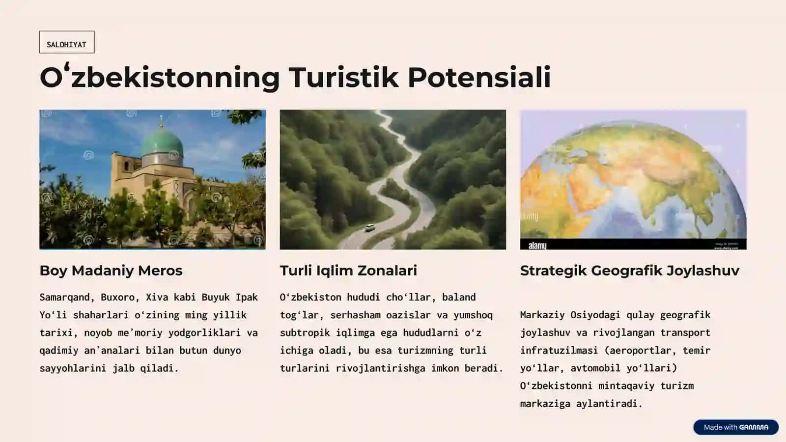 Turistik xizmat bozorining xususiyatlari 3