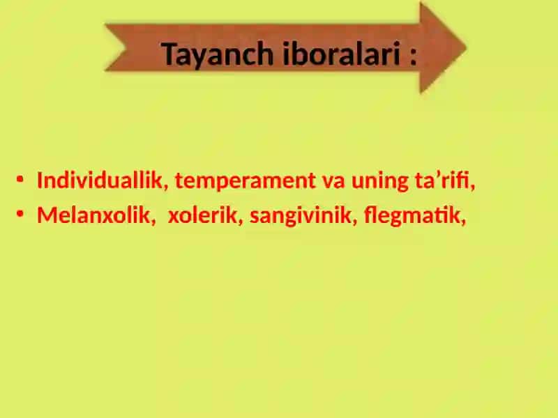 TEMPERAMENT 3