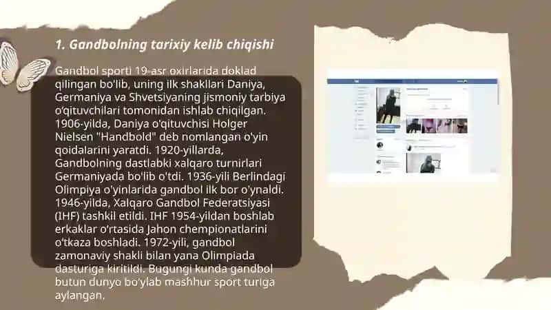Gandbol qoidalarining kelib chiqishi,dastlabki qoidalar 3