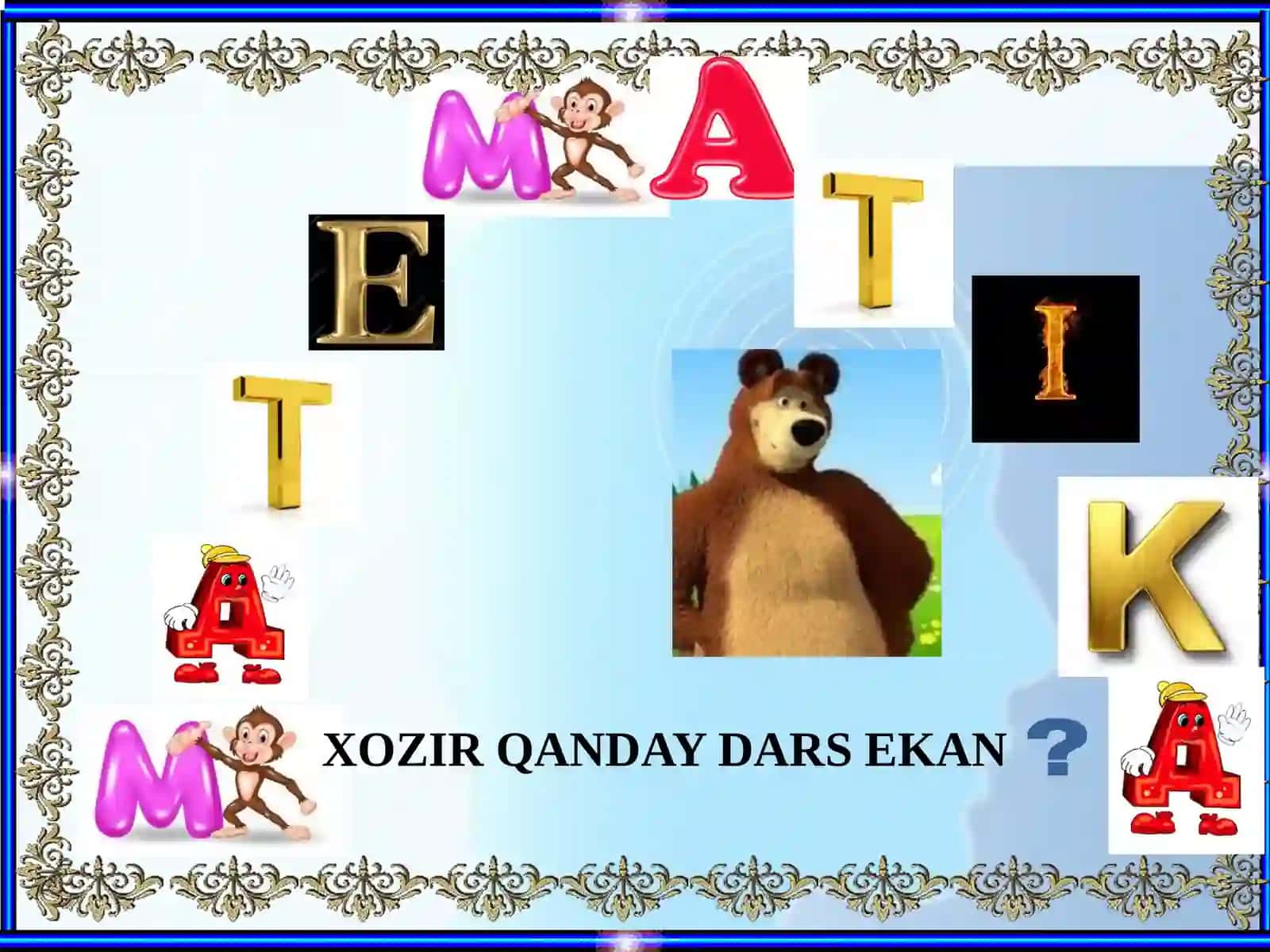 1 dan 10 gacha bo’lgan sonlar.Sonlarni taqqoslash 3