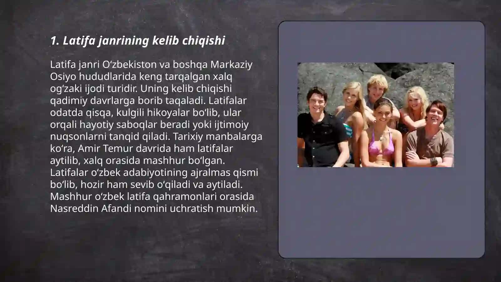 Latifa, lof, askiya janrlar 3