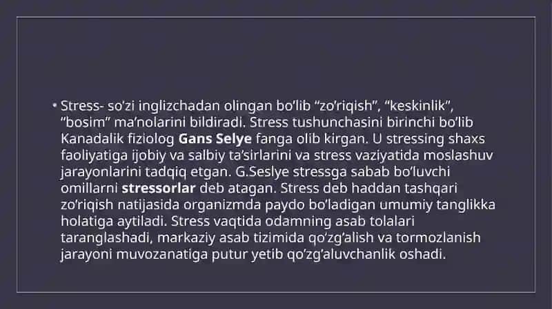 Talabalardastress gabarqarorlikni shakllantirish orqali ta'lim samaradorligi 3