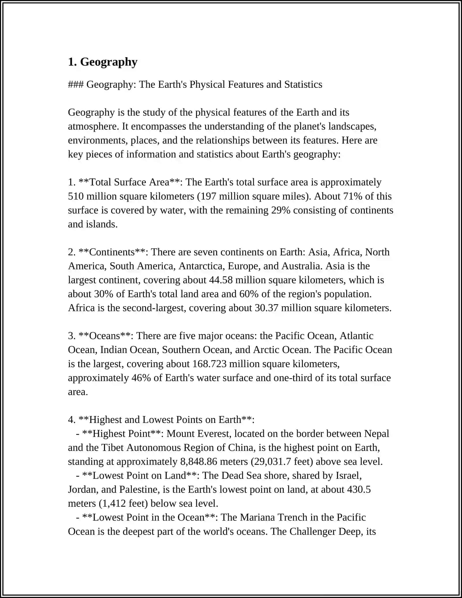 MUSTAQIL ISH: THE USA. GENERAL INFORMATION 3