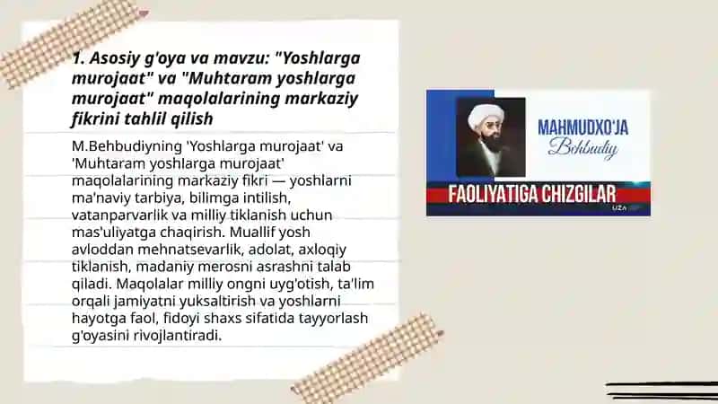 Yoshlarga murojaat" va "Muhtaram yoshlarga murojaat 3