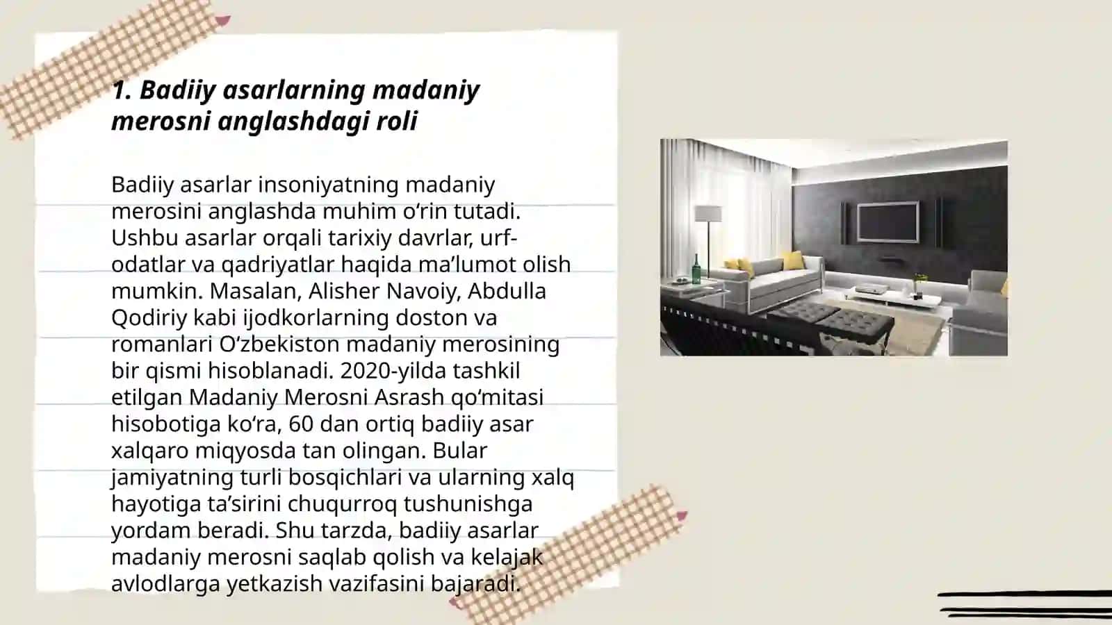 Badiiy asarlarning madaniy merosni anglashdagi roli 3