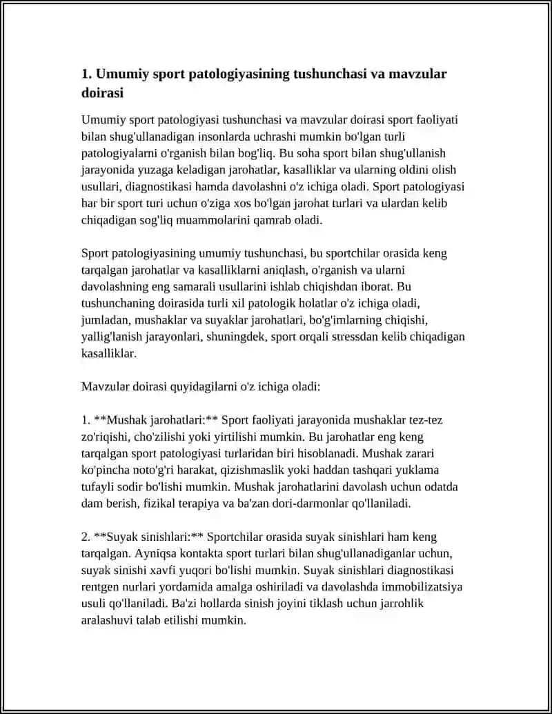 UMUMIY SPORT PATOLOGIYASI 3