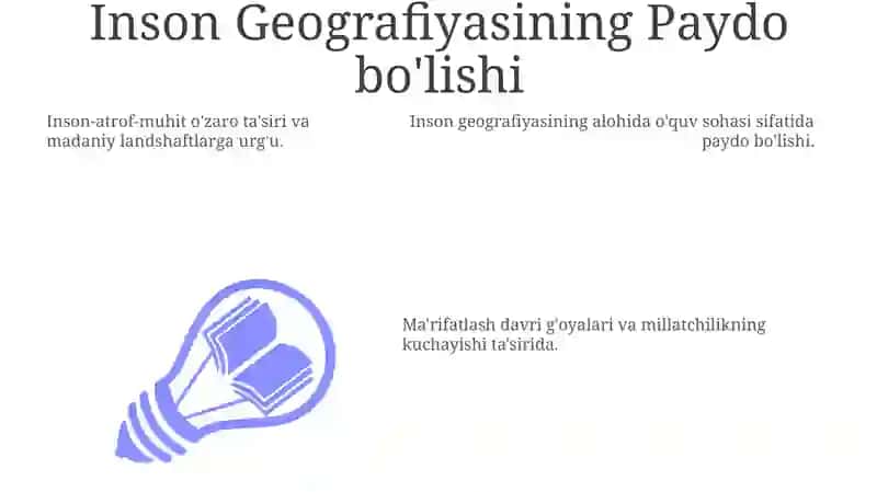 Geografiya fanining rivojlanishidagi yangi davr XVIII-XIX asrlar 3