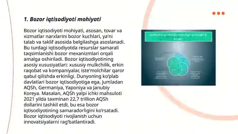 Marketing-bozor iqtisodiyoti sharoitlarida ishlab chiqarishning asosiy elementi 3