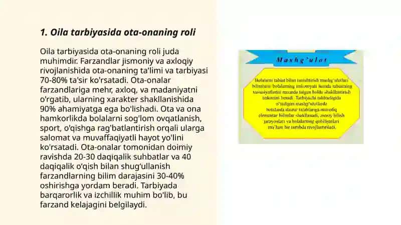 Oila tarbiyasi 3