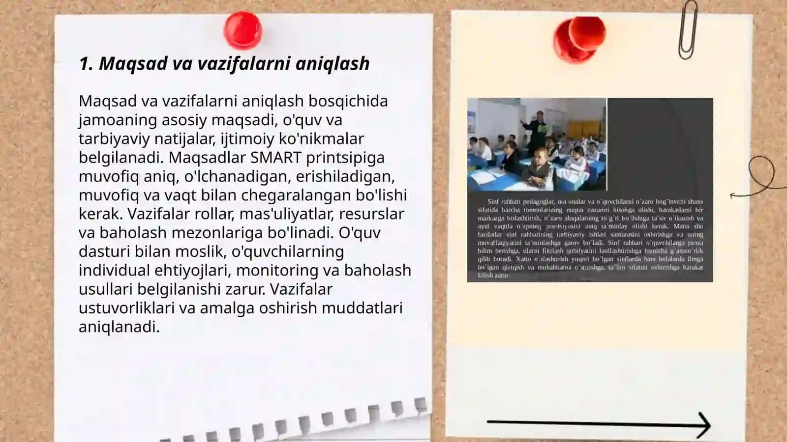 O'quvchilar jamoasini shakllantirish bosqichlari 3