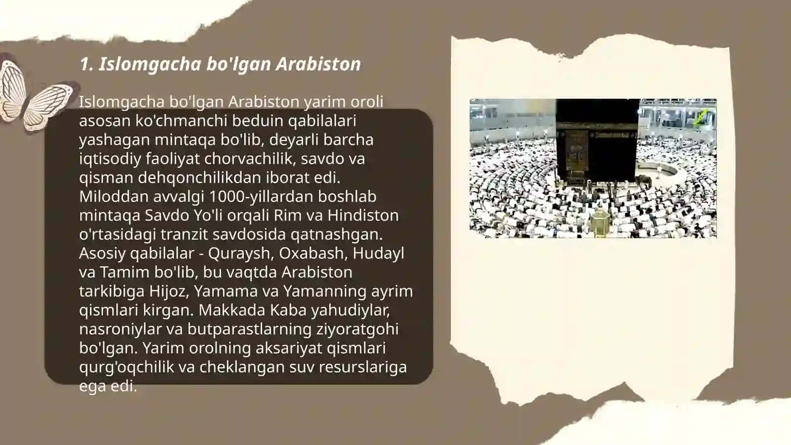 Islom dinining vujudga kelishi 3