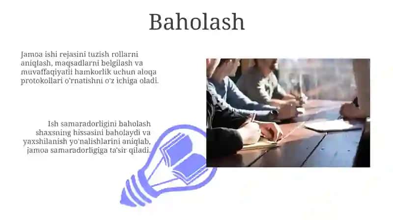 Mehnat jamoalarni rejalashtirish va boshqarish Ergasheva 🌼 3