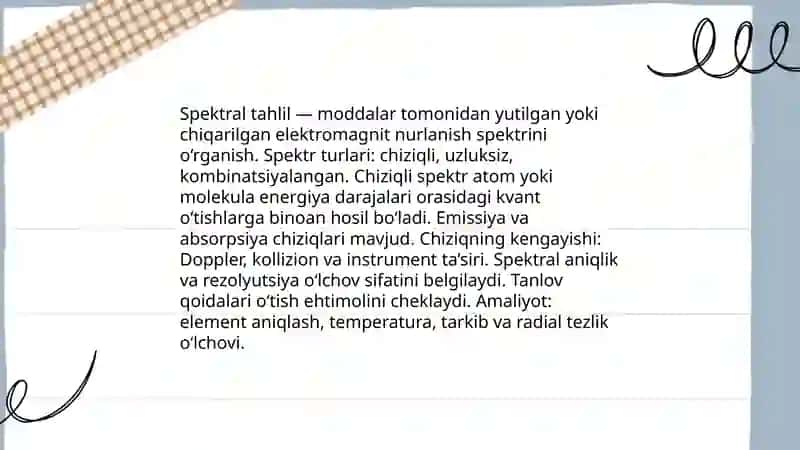 Spektrall tahlil 3